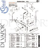 Ideal Standard A5833AA Mixer Spare Parts Tech Diagram