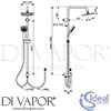Ideal Standard A5862AA Spare Diagram