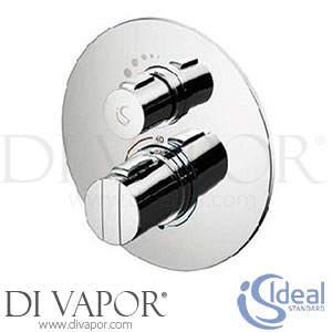 Ideal Standard Easybox Slim Shower Thermostatic Built-In with Round Cover Spare Parts A5877AA GEN1