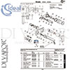 Ideal Standard A5948NU Spare Parts Tech Diagram