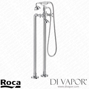Roca Floorstanding Bath-Shower Mixer with Manual Diverter (A5A274BC00) Spare Parts