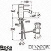 Roca Spare Diagram