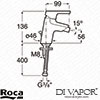 Roca Spare Diagram