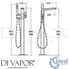 Ideal Standard A6120AA Mixer Spare Diagram