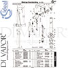 Ideal Standard A6120AA Mixer Spare Tech Diagram