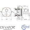Ideal Standard A6147AA Mixer Spare Diagram