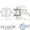 Ideal Standard A6152AA Spare Diagram