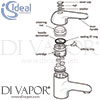 Ideal Standard Tratto Single Lever 1 Taphole Spares