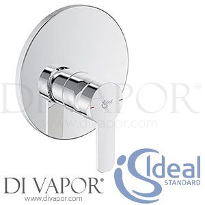 Ideal Standard A6278AA Gio Shower Built-In Mixer with A1000NU Spare Parts