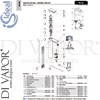 Ideal Standard A6298AA Mixer Spare Tech Diagram