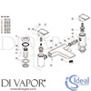 Ideal Standard A6300AA Spare Tech Diagram