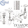 Ideal Standard Strada Bath Filler Rim Mounted 2 Hole Spares