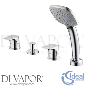 Ideal Standard A6302AA Strada Chrome Bath Shower Mixer Rim Mounted 4 Hole Tap Spare Parts