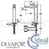 Ideal Standard A6328AA Spare Parts Diagram