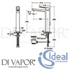 Ideal Standard A6329AA Spare Parts Diagram