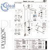 Ideal Standard A6329AA Tech Diagram