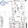 Ideal Standard A6331AA Mixer Tech Diagram
