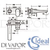 Ideal Standard A6334AA Mixer Spare Diagram