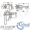 Ideal Standard A6335AA Basin Mixer Spare Diagram