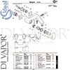 Ideal Standard A6338AA Mixer Spare Tech Diagram