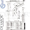 Ideal Standard A6347AA Mixer Spare Tech Diagram