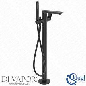 Ideal Standard Silk Black Tonic II Freestanding Bath Shower Mixer - A6347XG Spare Parts