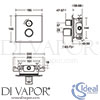 Ideal Standard A6351AA Mixer Spare Diagram