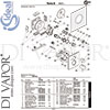 Ideal Standard A6351AA Mixer Spare Tech Diagram