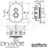Sottini A6453AA Spare Diagram