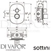 Sottini A6454AA Spare Diagram