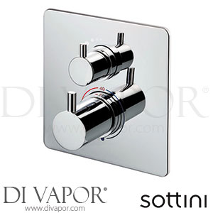 Sottini A6456AA Basento Easybox Slim Shower Lever Handles Spare Parts