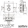 Sottini A6457AA Spare Diagram
