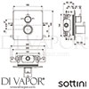 Sottini A6458AA Spare Diagram