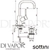 Sottini A6461AA Mixer Spare Diagram