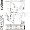 Sottini A6461AA Mixer Spare Tech Diagram
