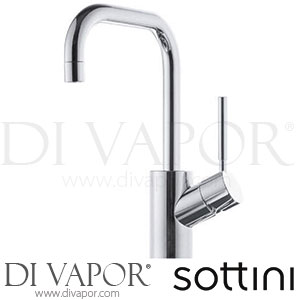 Sottini Tresa Washbasin Mixer 1 Hole Single Lever without Waste Spare Parts A6462AA GEN1