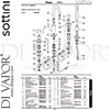Sottini A6463AA GEN1 Mixer Spare Tech Diagram