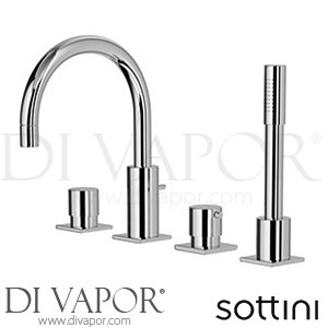 Sottini A6463AA Tresa 4 Hole Bath Shower Mixer Spare Parts