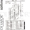 Sottini A6463AA Mixer Spare Tech Diagram