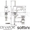 Sottini A6468AA GEN1 Spare Diagram