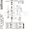 Sottini A6468AA Mixer Spare Tech Diagram