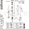 Sottini A6469AA GEN1 Spare Tech Diagram
