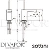 Sottini A6469AA Mixer Spare Diagram
