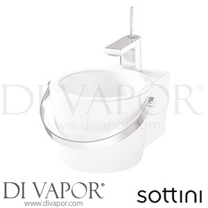 Sottini A6469AA Mazaro Basin Mixer without Pop Up Waste - Small - Spare Parts