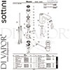Sottini A6469AA Mixer Spare Tech Diagram