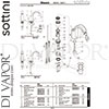 Sottini A6470AA Mixer Spare Tech Diagram