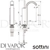 Sottini A6472AA Mixer Spare Diagram