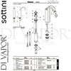 Sottini A6472AA Mixer Spare Tech Diagram
