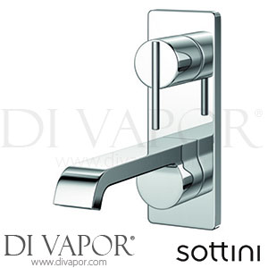 Sottini A6473AA Mazaro Built-In Wall Mounted Basin Mixer Kit 2 Spare Parts