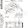 Sottini A6475AA Mixer Spare Tech Diagram